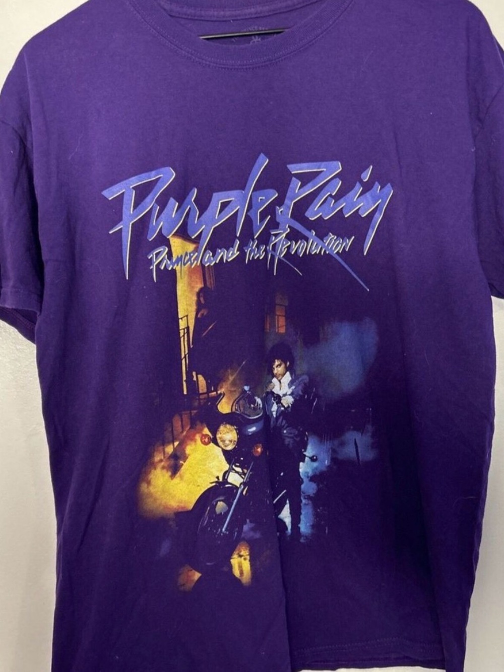 Prince Purple Rain T-shirt Officially Licensed Prince Estate Large Rep Minnesota